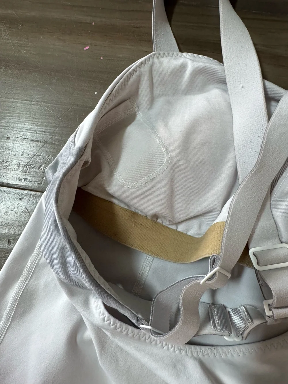 Lululemon Catch Me Tank White Blazer Fossil Women’s 6 Criss Cross Straps